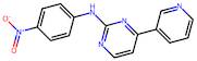 N-(4-Nitrophenyl)-4-(3-pyridyl)-2-pyrimidineamine