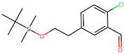 5-(2-((tert-Butyldimethylsilyl)oxy)ethyl)-2-chlorobenzaldehyde