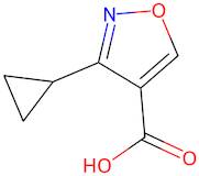 3-Cyclopropyl-1,2-oxazole-4-carboxylic acid