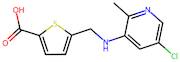 5-(((5-Chloro-2-methylpyridin-3-yl)amino)methyl)thiophene-2-carboxylic acid