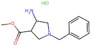 Methyl 4-amino-1-benzylpyrrolidine-3-carboxylate hydrochloride