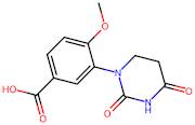 3-(2,4-Dioxotetrahydropyrimidin-1(2H)-yl)-4-methoxybenzoic acid