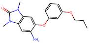 5-Amino-1,3-dimethyl-6-(3-propoxyphenoxy)-1H-benzo[d]imidazol-2(3H)-one