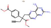 Methyl 4-(2-((2,4-diaminopteridin-6-yl)methyl)-1-methoxy-1-oxopent-4-yn-2-yl)benzoate hydrobromide