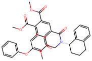 trimethyl (S)-5-((3-phenoxybenzyl)(1,2,3,4-tetrahydronaphthalen-1-yl)carbamoyl)benzene-1,2,4-trica…