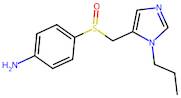 4-[[(1-Propyl-1H-imidazol-5-yl)methyl]sulfinyl]benzenamine