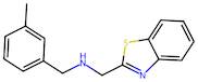 1-(Benzo[d]thiazol-2-yl)-N-(3-methylbenzyl)methanamine