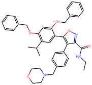 5-(2,4-bis(benzyloxy)-5-isopropylphenyl)-N-ethyl-4-(4-(morpholinomethyl)phenyl)isoxazole-3-carbo...