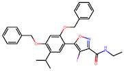 5-(2,4-bis(benzyloxy)-5-isopropylphenyl)-N-ethyl-4-iodoisoxazole-3-carboxamide