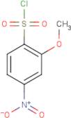 2-Methoxy-4-nitrobenzenesulphonyl chloride