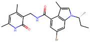 (R)-6-bromo-1-(sec-butyl)-N-((4,6-dimethyl-2-oxo-1,2-dihydropyridin-3-yl)methyl)-3-methyl-1H-indol…