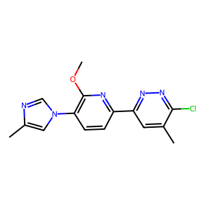 3-Chloro-6-(6-methoxy-5-(4-methyl-1H-imidazol-1-yl)pyridin-2-yl)-4-methylpyridazine