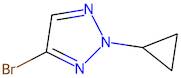 4-Bromo-2-cyclopropyl-2H-1,2,3-triazole