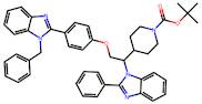 tert-Butyl 4-(2-(4-(1-benzyl-1H-benzo[d]imidazol-2-yl)phenoxy)-1-(2-phenyl-1H-benzo[d]imidazol-1-y…