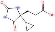 (R)-3-(4-Cyclopropyl-2,5-dioxoimidazolidin-4-yl)propanoic acid