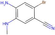 4-Amino-2-bromo-5-(methylamino)benzonitrile