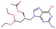 (R)-2-((2-amino-6-hydroxy-9H-purin-9-yl)methyl)-4,4-diethoxybutyl acetate