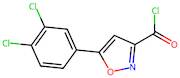 5-(3,4-Dichlorophenyl)isoxazole-3-carbonyl chloride