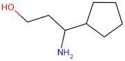 3-Amino-3-cyclopentylpropan-1-ol