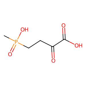 4-(Hydroxy(methyl)phosphoryl)-2-oxobutanoic acid