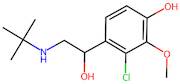 4-(2-(tert-Butylamino)-1-hydroxyethyl)-3-chloro-2-methoxyphenol