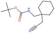 tert-Butyl ((1-(cyanomethyl)cyclohexyl)methyl)carbamate