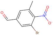 3-Bromo-5-methyl-4-nitrobenzaldehyde