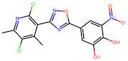 5-(3-(2,5-Dichloro-4,6-dimethylpyridin-3-yl)-1,2,4-oxadiazol-5-yl)-3-nitrobenzene-1,2-diol