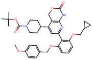 tert-butyl 4-(7-(2-(cyclopropylmethoxy)-6-((4-methoxybenzyl)oxy)phenyl)-2-oxo-2,4-dihydro-1H-pyrid…