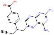 4-(1-(2,4-Diaminopteridin-6-yl)pent-4-yn-2-yl)benzoic acid