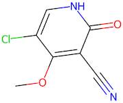 5-Chloro-4-methoxy-2-oxo-1,2-dihydropyridine-3-carbonitrile