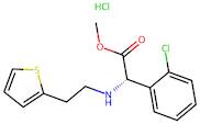 (S)-Methyl 2-(2-chlorophenyl)-2-((2-(thiophen-2-yl)ethyl)amino)acetate hydrochloride