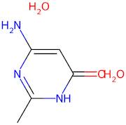 6-Amino-2-methylpyrimidin-4(3H)-one dihydrate