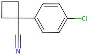 1-(4-Chlorophenyl)cyclobutanecarbonitrile