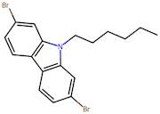 2,7-Dibromo-9-hexyl-9H-carbazole