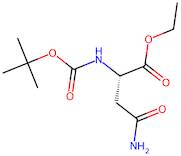 (S)-Ethyl 4-amino-2-((tert-butoxycarbonyl)amino)-4-oxobutanoate