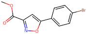 Methyl 5-(4-bromophenyl)isoxazole-3-carboxylate