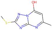 5-Methyl-2-(methylthio)-[1,2,4]triazolo[1,5-a]pyrimidin-7-ol