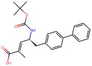 (2E,4S)-5-[1,1'-Biphenyl]-4-yl-4-[[(1,1-dimethylethoxy)carbonyl]amino]-2-methyl-2-pentenoic acid