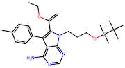 7-(3-((tert-Butyldimethylsilyl)oxy)propyl)-6-(1-ethoxyvinyl)-5-(p-tolyl)-7H-pyrrolo[2,3-d]pyrimi...