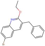 6-Bromo-2-ethoxy-3-(phenylmethyl)quinoline