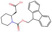 (S)-2-(1-(((9H-Fluoren-9-yl)methoxy)carbonyl)piperidin-2-yl)acetic acid