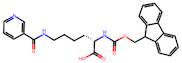 N2-(((9H-fluoren-9-yl)methoxy)carbonyl)-N6-nicotinoyl-L-lysine