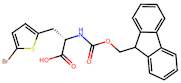 (S)-2-((((9H-Fluoren-9-yl)methoxy)carbonyl)amino)-3-(5-bromothiophen-2-yl)propanoic acid