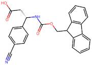 (S)-3-((((9H-Fluoren-9-yl)methoxy)carbonyl)amino)-3-(4-cyanophenyl)propanoic acid