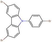 9-(4-Bromophenyl)-3,6-dibromo-9H-carbazole