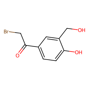 2-Bromo-1-[4-hydroxy-3-(hydroxymethyl)phenyl]ethan-1-one