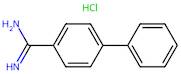 [1,1'-Biphenyl]-4-carboximidamide hydrochloride