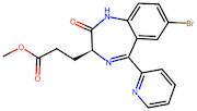 (S)-Methyl 3-(7-bromo-2-oxo-5-(pyridin-2-yl)-2,3-dihydro-1H-benzo[e][1,4]diazepin-3-yl)propanoate