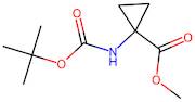 Methyl 1-((tert-butoxycarbonyl)amino)cyclopropanecarboxylate